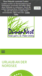 Mobile Screenshot of hotelduenennest.de